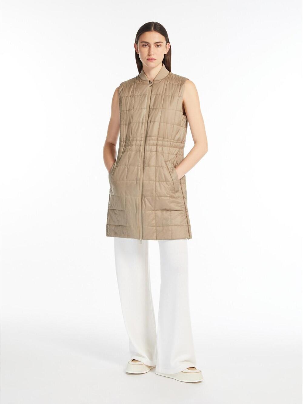 NEW, MaxMara CARTER Technical-fabric trench coat Beige Size 8 #DC613 - Picture 4 of 13